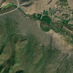 Aerial view of Sams Canyon