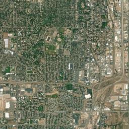 University of Northern Colorado Doubenmier Field South West P Satellite Map