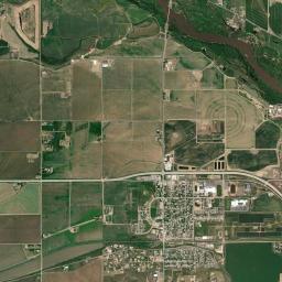 Kersey High Resolution Satellite Map