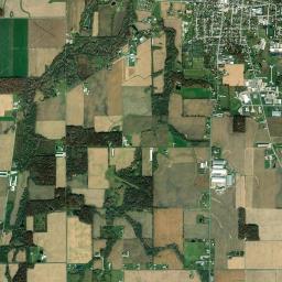 Fort Recovery High Resolution Satellite Map