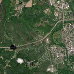 Uhrichsville High Resolution Satellite Map