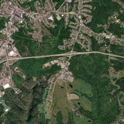 Weirton Heights High Resolution Satellite Map