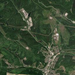 Burgettstown High Resolution Satellite Map