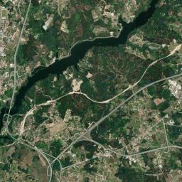 Santa Comba Dão High Resolution Satellite Map