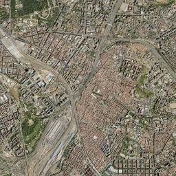 Moratalaz High Resolution Satellite Map