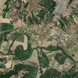 Bernalda High Resolution Satellite Map