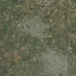 Guagnano High Resolution Satellite Map