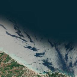 Néa Róda High Resolution Satellite Map