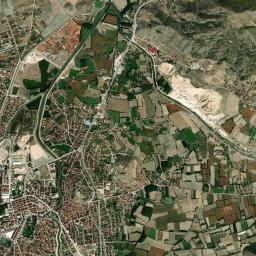 Turhal High Resolution Satellite Map