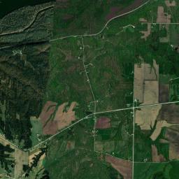 Aerial view of Crystal Glen Creek