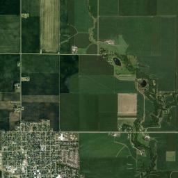 Le Roy High Resolution Satellite Map