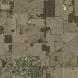 Redkey High Resolution Satellite Map