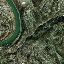 North Versailles High Resolution Satellite Map