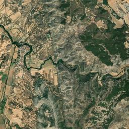 Albalate de las Nogueras High Resolution Satellite Map