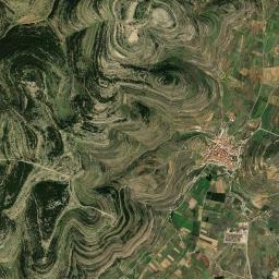 Mosqueruela High Resolution Satellite Map