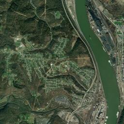 Follansbee High Resolution Satellite Map