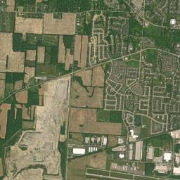 Aerial view of Delaware County