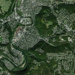 Belmont High Resolution Satellite Map