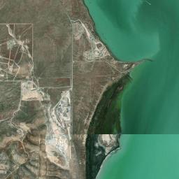 Aerial view of Pelican Point