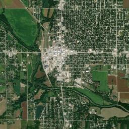 Beatrice High Resolution Satellite Map