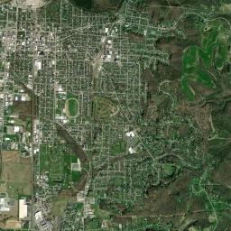 Coshocton High Resolution Satellite Map