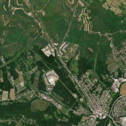 Houston High Resolution Satellite Map