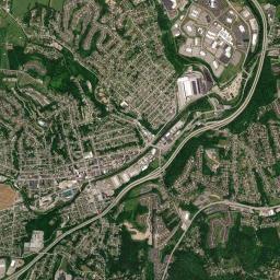 Canonsburg High Resolution Satellite Map