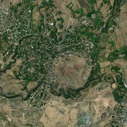 Oshakan High Resolution Satellite Map