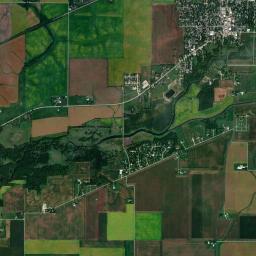 Farmer City High Resolution Satellite Map