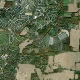 Sunbury High Resolution Satellite Map