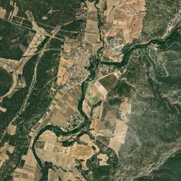 Villalba de la Sierra High Resolution Satellite Map