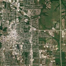 Kirksville High Resolution Satellite Map