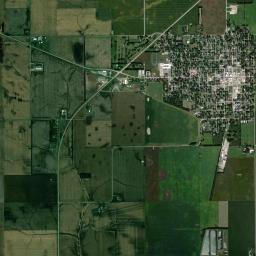Mason City High Resolution Satellite Map