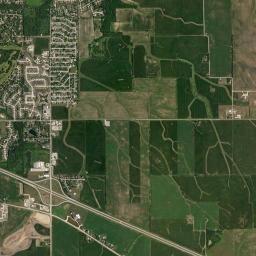 Lake of the Woods High Resolution Satellite Map