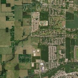 Yorktown, IN locator map