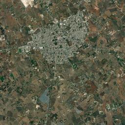 Martano High Resolution Satellite Map