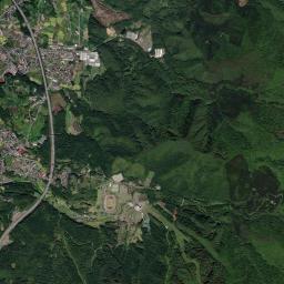 Kazuno Shi High Resolution Satellite Map