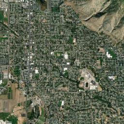 Springville High Resolution Satellite Map