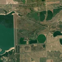 Hitchcock County High Resolution Satellite Map