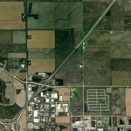 Champaign, IL locator map