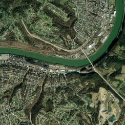 Donora High Resolution Satellite Map
