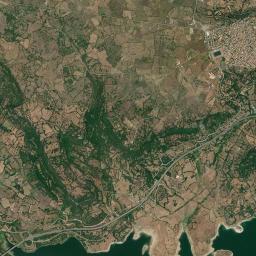 Sedilo High Resolution Satellite Map