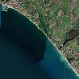 Marina di Casal Velino High Resolution Satellite Map