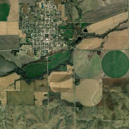 Beaver City High Resolution Satellite Map