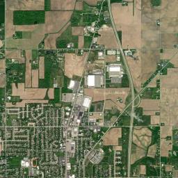 Darke County High Resolution Satellite Map