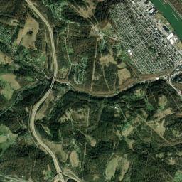 Charleroi High Resolution Satellite Map