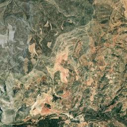 Riodeva High Resolution Satellite Map