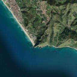 Ascea High Resolution Satellite Map