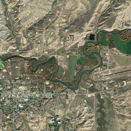 Rangely High Resolution Satellite Map