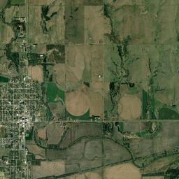 Red Cloud High Resolution Satellite Map